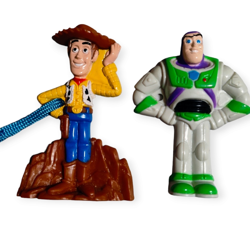 Toy Story Woody & Buzz Lightyear Ornaments General Mills Christmas Disney Pixar